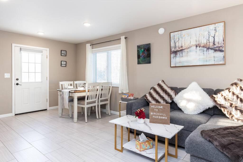 Birch Hill Retreat Great Location2+Garage+Aurora Villa Fairbanks Eksteriør bilde